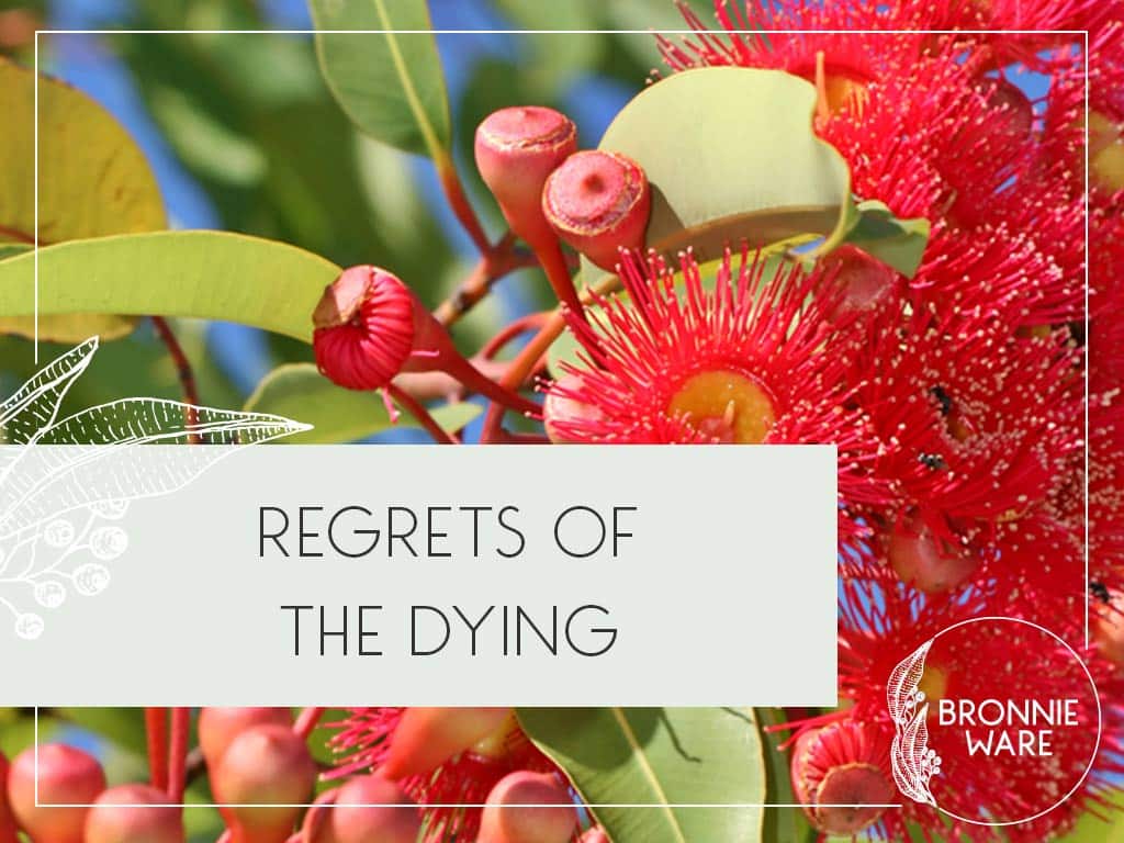 How to live and die without regret: learning from those facing death